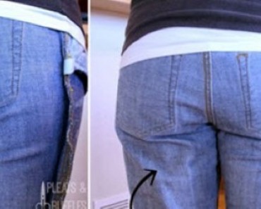 Fix Saggy Jeans Easily at Home