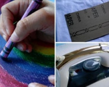Her Children Started Coloring on Sandpaper – She Pulled out the Iron for the Best Craft Ever