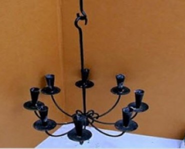 How to Make Your Own Outdoor Chandelier