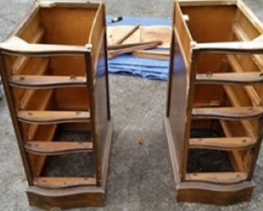 She Turns This Old Garage Sale Desk Into Something Amazing