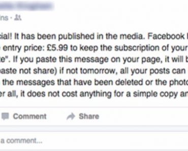 Facebook Charging Hoax: You Will Not Be Charged to Keep Your Posts Private