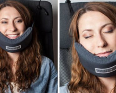 Some Genius Finally Came Up With A Head Hammock So You Can Sleep On A Plane