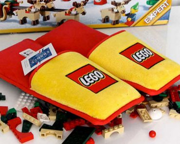 FINALLY: LEGO Has Created The Perfect Anti-LEGO Slippers For Parents