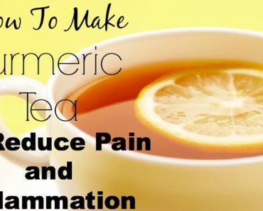 Get Natural Pain Relief By Drinking This Turmeric Tea – Recipe Included