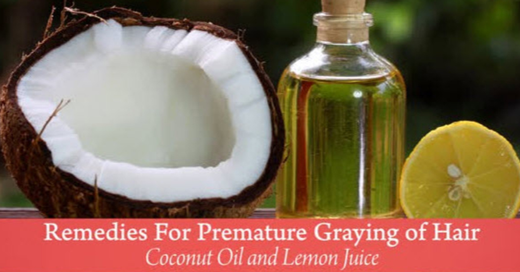 Apparently, Lemon And Coconut Oil Turns Gray Hair Back To Its Original