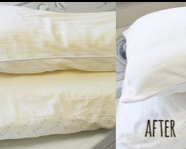 How To Whiten Your Yellowed Pillows
