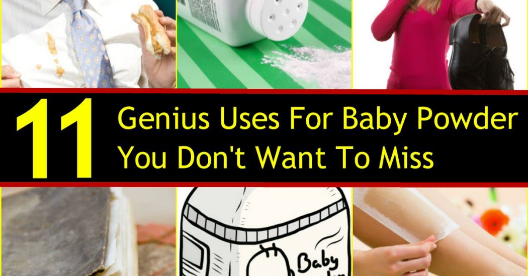 11 Surprising Reasons Why You Should Always Have Baby Powder Handy